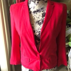 [MOVING SALE] Armani Exchange Hot Pink Blazer